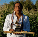 Woodsounds Native Americcan Flute player Robert Mirabal