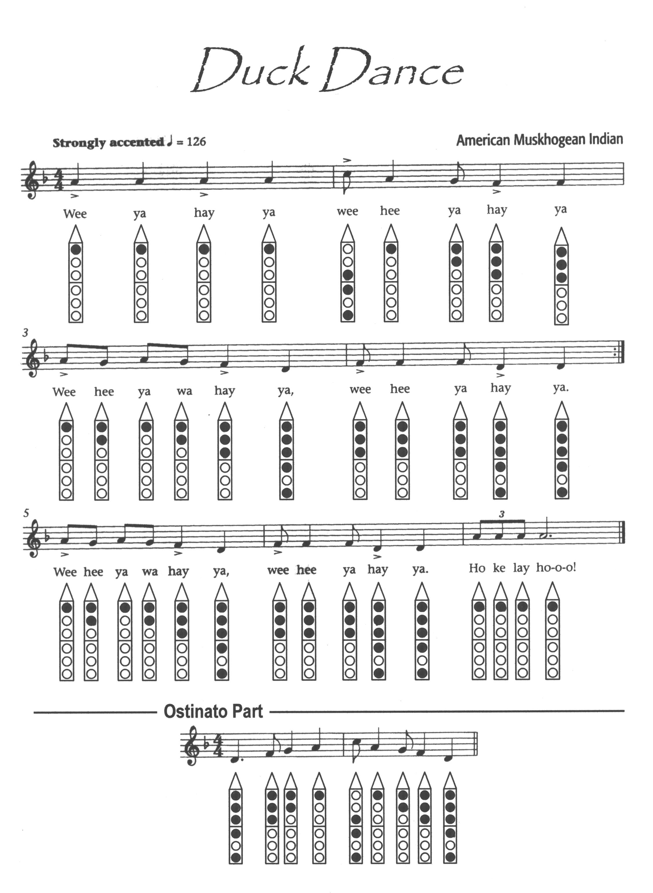 Duck Dance For Native American Flute